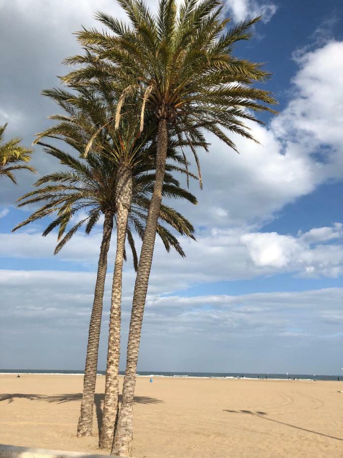 Ferienwohnung Beach-Arenas Valencia Exterior foto